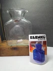 COOL BLENKO ART GLASS WATER BOTTLE WITH PAPERWORK AND LABEL