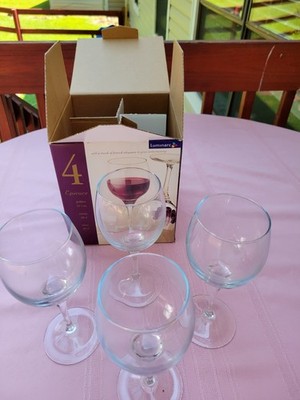 Luminarc   Wine Glasses - Set Of  4 -