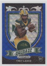 2021 Panini Prizm Draft Picks Crusade Blue Wave 101/249 Trey Lance #164 qw7