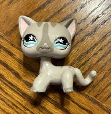 Authentic Littlest Pet Shop #468 Shorthair Cat / Original Hasbro LPS Cuddliest