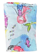 Company Kids Mermaid Twin Flat Sheet 100 COTTON Under The Sea
