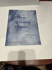 Theee Evening Hymns Set 1 Robert A. Hobby Morning Star Editori Musicali Organo