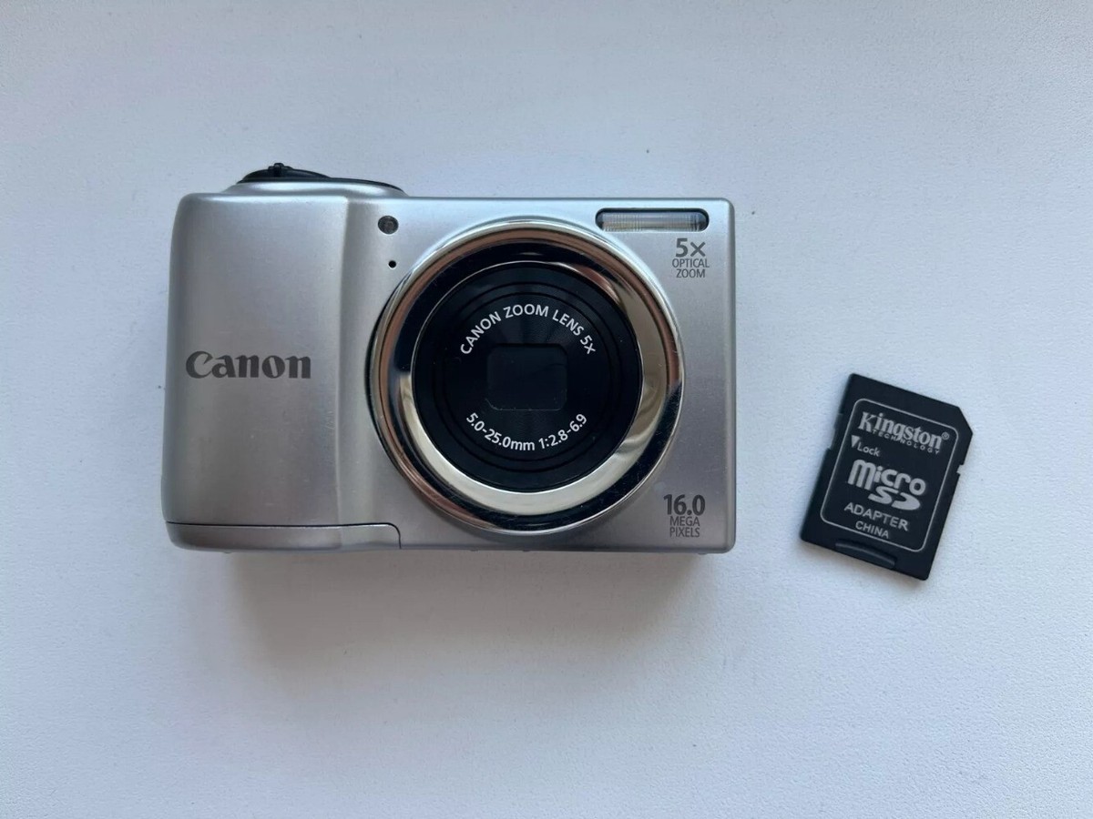 Canon PowerShot A810 16.0MP 5X Optical Zoom CCD Digital