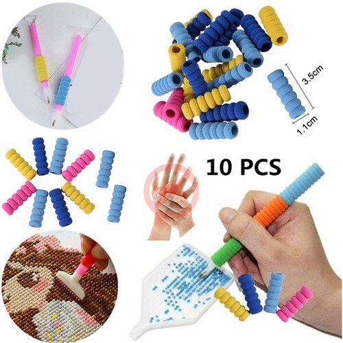 Accessory Anti-slip Sleeve Diamond Painting Pen Sponge Holder Cross Stitch Tool