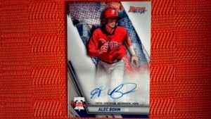 2019 Bowman's Best Auto #B19-AB Alec Bohm