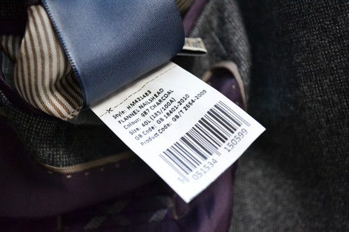 Hackett Mayfair 100% Wool Gray Blazer Jacket Size 50/L - Picture 9 of 20