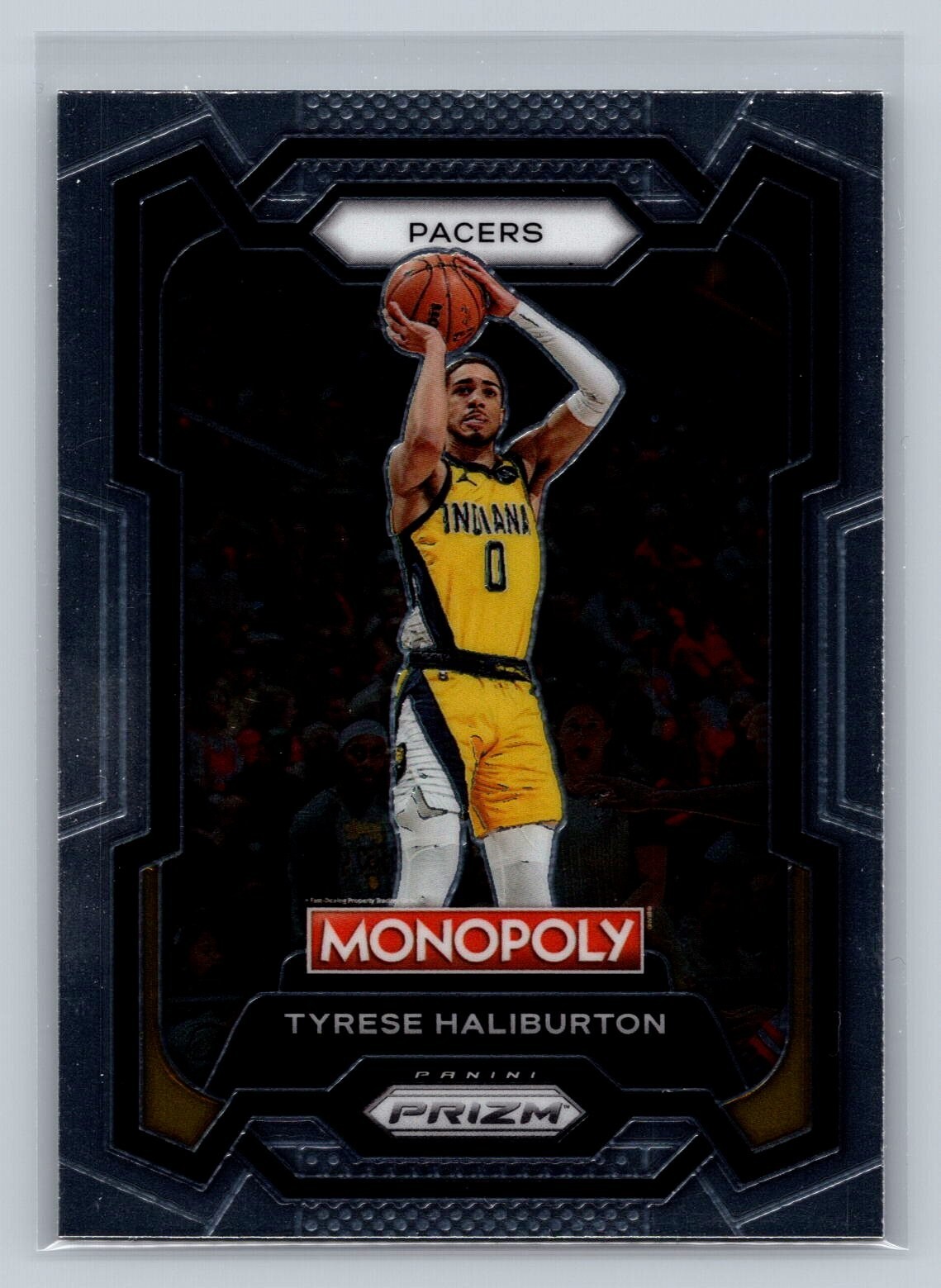 2023-24 Panini Prizm Monopoly Silver #34 Tyrese Haliburton Indiana Pacers