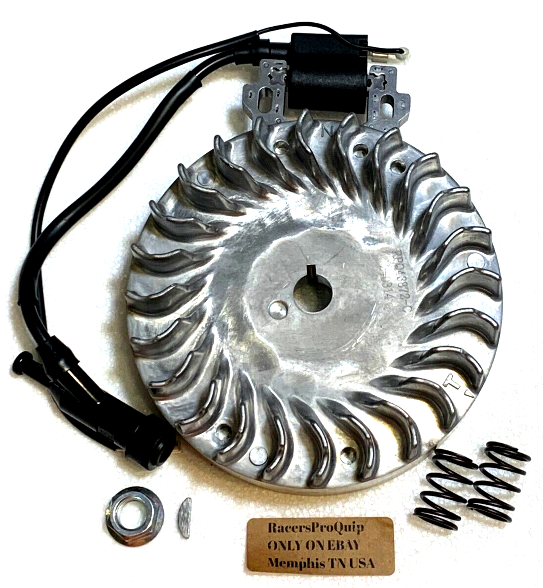 Predator 212cc Hemi 28 Degree Race Alum 10k RPM Flywheel w/Coil