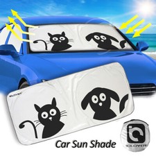 Jumbo Car Sun Shade Cartoon Dogs Windshield Auto Suv Window Visor Block Cover Us Jumbo Car Sun Shade Cartoon Dogs Windshield Auto Suv Window Visor Block Cover Us