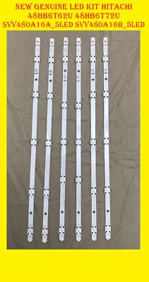Neu Original LED KIT HITACHI 48HB6T62U 48HB6T72U SVVV480A16A_5LED SVVV480A16B_5LED