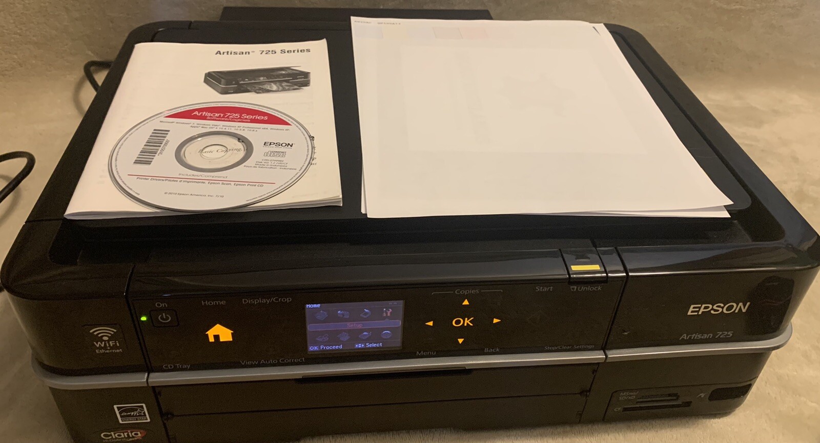 epson 725 printer