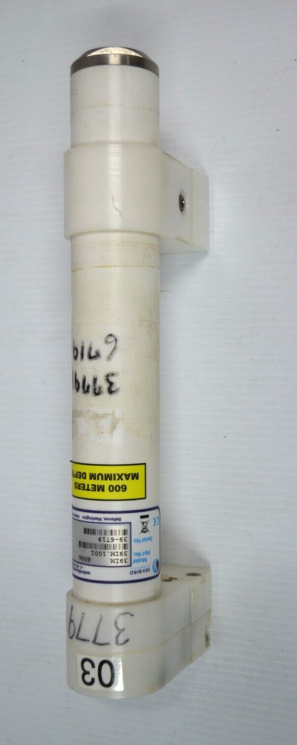 SBE Sea Bird Electronics 39IM Wave Tide Depth Recorder 600M part # 39IM.1001