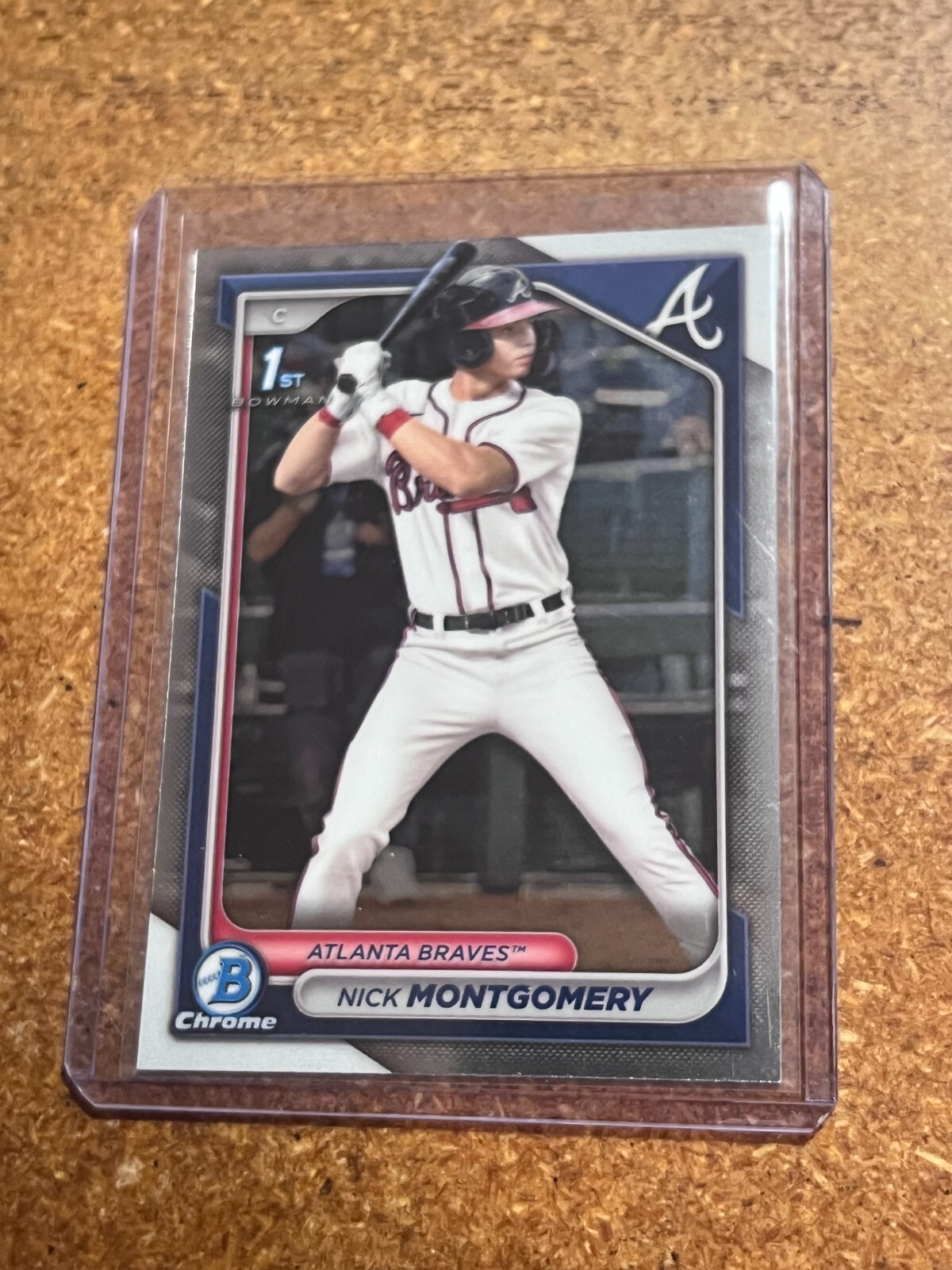 2024 Bowman Draft Chrome 1st Bowman Card # BDC-129 Nick Montgomery