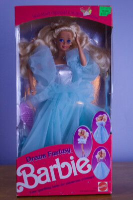 4730 NRFB Mattel Walmart Dream Fantasy Barbie Doll Limited Edition