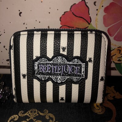 Beetlejuice Zip Around Wallet