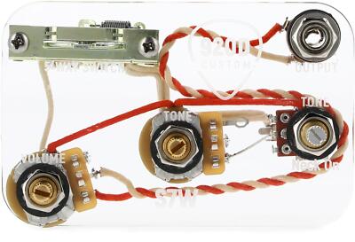 920D Custom S7W Stratocaster 7-way Wiring Harness Upgrade