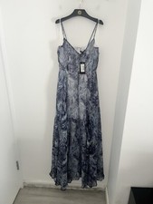 New Guess Palm Print Maxi Dress Size Small