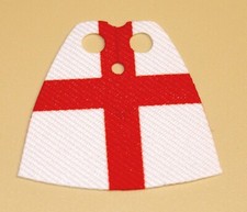 1x Umhang Schiff Piraten Ritterburg weiß rot Kreuz (19)