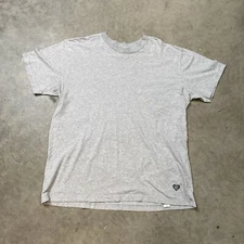 Human Made Shirt Large Nigo Heart Logo Plain Basic Grey Streetwear Tee
