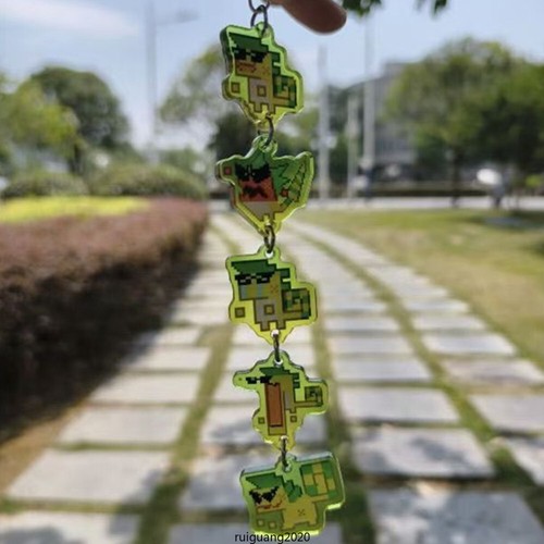 Game Hot Anime Natlan Kinich Keyring Cosplay Phone Chain Acrylic Pendant - Picture 6 of 6