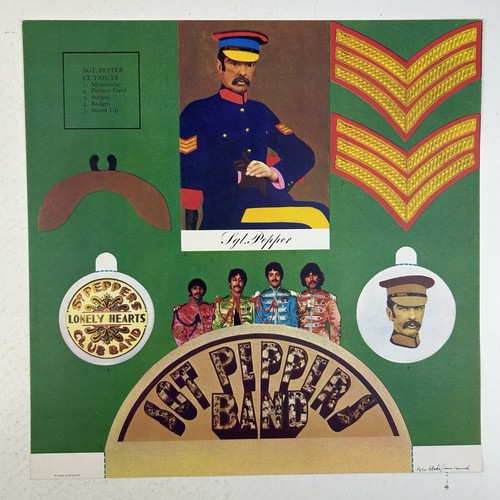 The Beatles Sgt Peppers Lonely Hearts Club Band Vinyl Record -1 -1 1967 PMC7027 - Foto 10 di 24