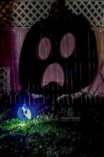 Halloween Yard Pumpkin Surprise Stakes, Halloween Yard Decorations, 3D Printed