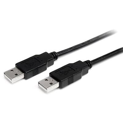 1PC STARTECH.COM USB2AA2M 2m USB 2.0 A to A Cable - M/M - 2m USB 2.0 aa Cable -