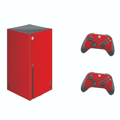 LidStyles Carbon Console Contoller Skin Protector Decal Microsoft Xbox Ser. X