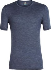 Icebreaker Women Solace SS Crew Shirt (M) Midnight Navy Heather 415160237393