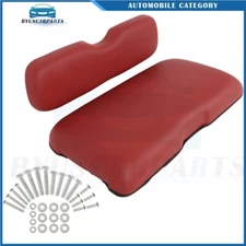 Golf Cart Wine Rear Cushion Set For EZGO RXV Valor Models Luxurious