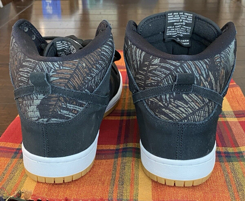 Nike Dunk High Top Pro SB Zoom Air Lace Up Sneakers Men's 10 Jungle Rain Forest - Picture 6 of 17