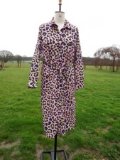 Lightweight Disco Leopard Printed Shirt Dress & Belt JUSTHYPE UK 12 BNWT £37.99