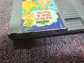 Sesame Street Big Bird's Hide & Speak (Nintendo Entertainment System, 1990) NES