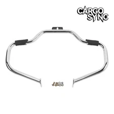 Mustache Engine Guard Crash Bar Fit For Harley Heritage Softail Fat Boy '00-17