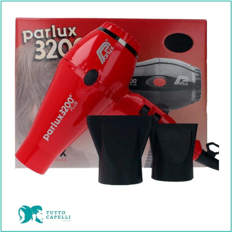 PARLUX 3200 PLUS Phon asciugacapelli professionale in vari colori