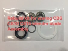 Waring cb6 cb10 cb15 Blender’s Cutting Blade Assembly Rebuilt Kit