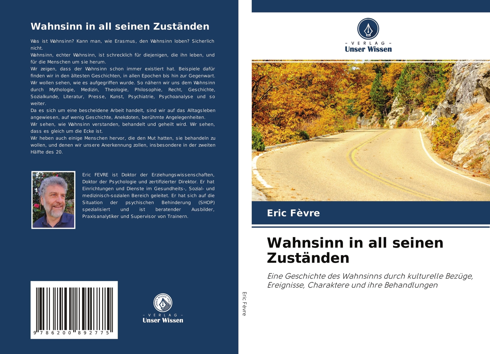 Thumbnail - Wahnsinn In All Seinen Zuständen | Eric Fèvre | Deutsch | Taschenbuch