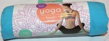 Ultra Soft Blue Yoga Towel Mat 24x68 YT303