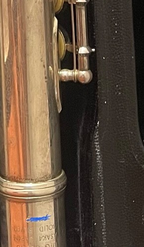 Miyasawa Flute Solid Silver 0.45 925 - Picture 5 of 10