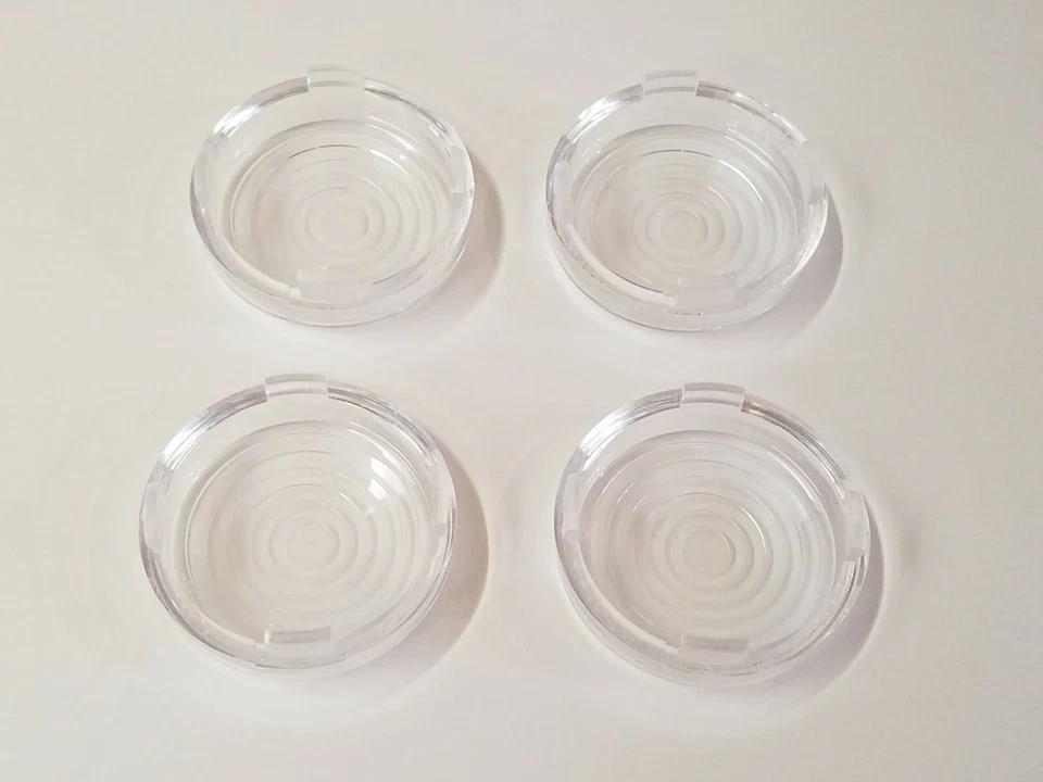 Lentes de señal de giro circular transparente Big Dog Motorcycle OEM (JUEGO DE 4) K9, Pitbull, MÁS Foto 2 de 2