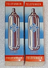 Price is for 1 tube ECH83 (6DS8 ECH81 in some cases) Telefunken NOS Vacuum Tube