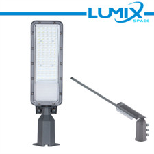 LAMPIONE STRADALE A LED ESTERNO IP65 FARO LED LAMPADA STRADALE DA 50 A 150 WATT