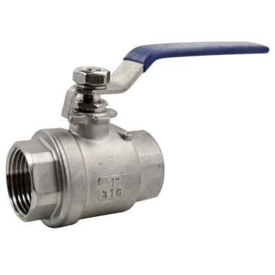 US STOCK 1'' 1 inch NPT Threaded Full Port Ball Valve Stainless Steel SS 316 oil
