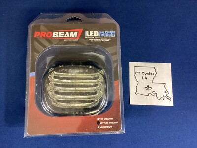 Pro beam/Custom Dynamics Low Profile LED Taillight, Run, Brake, Smoke, 2010-140*