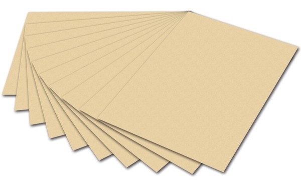 Folia 6110E Fotokarton - 50 X 70 Cm, Chamois-image