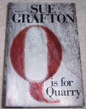 Q is for Quarry A Kinsey Millhone Novel Sue Grafton hc/dj 1st Edition/ Printing