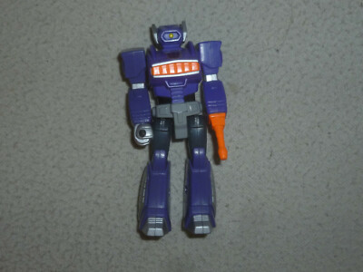 VINTAGE G1 TRANSFORMER ACTION MASTERS SHOCKWAVE DECEPTICON 1990 ROBOT RARE >