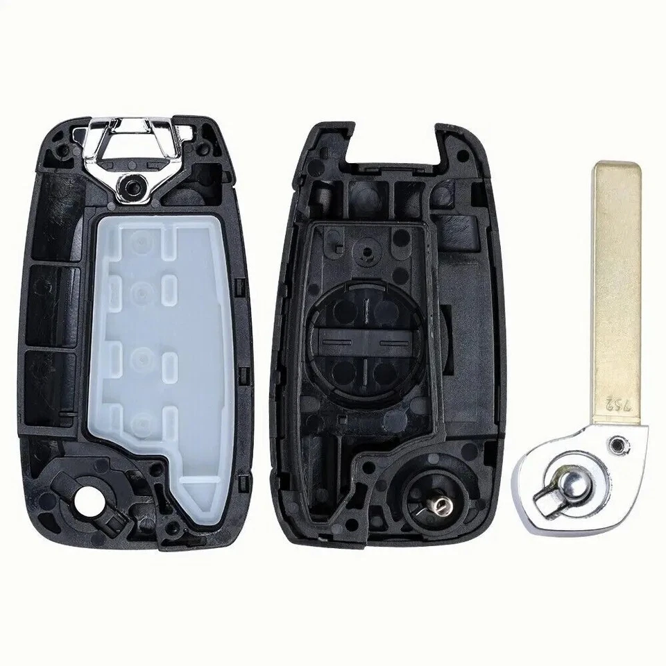Carcasa de llave de coche remota para Hyundai Accent Veloster 2018 2019 2020 21 4 botones Foto 2 de 4