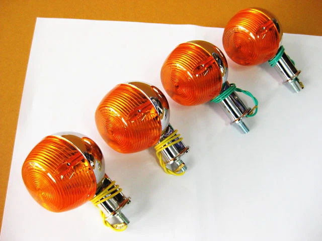 Fit YAMAHA G6S G7S GT1 GT80 GTMX DT80 RD60 TURN SIGNAL F & R 4PCS. #BI2902# Foto 2 de 4