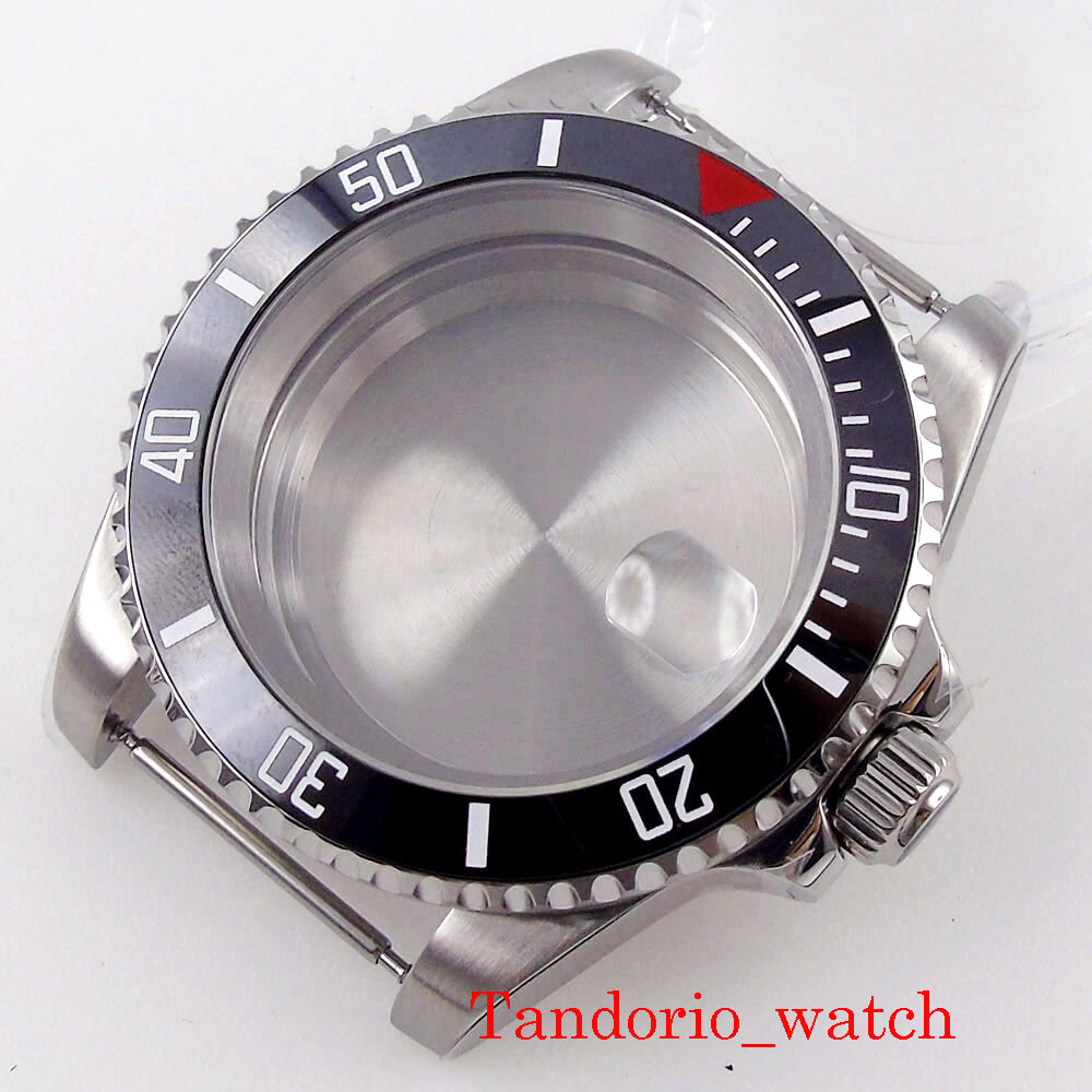 40mm For NH35A NH36A Automatic Watch Case Sapphire Glass Rotating ...